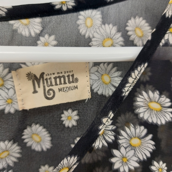 Show Me Your Mumu daisy print sheer romper - Picture 5 of 5